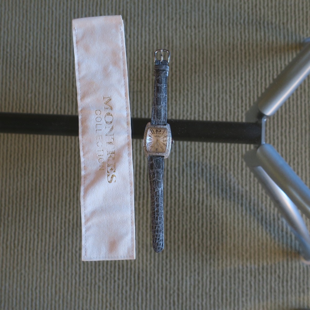 Montres Elegance Japan with crystals watch